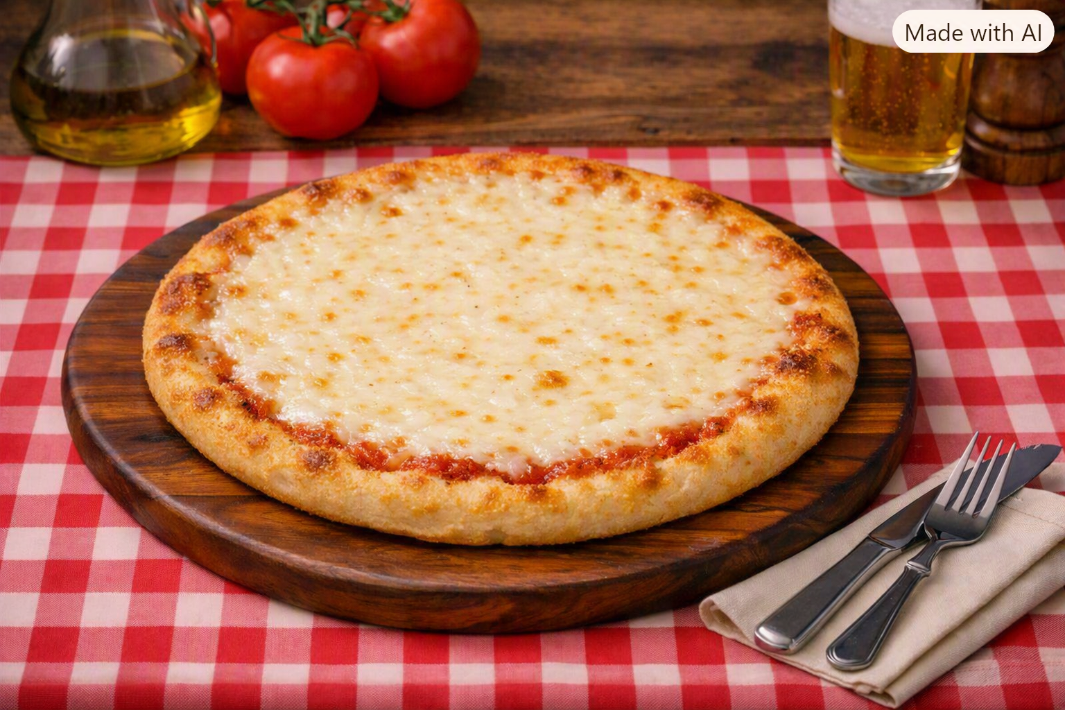 pizza personal mozzarella