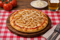 pizza personal mozzarella cebolla